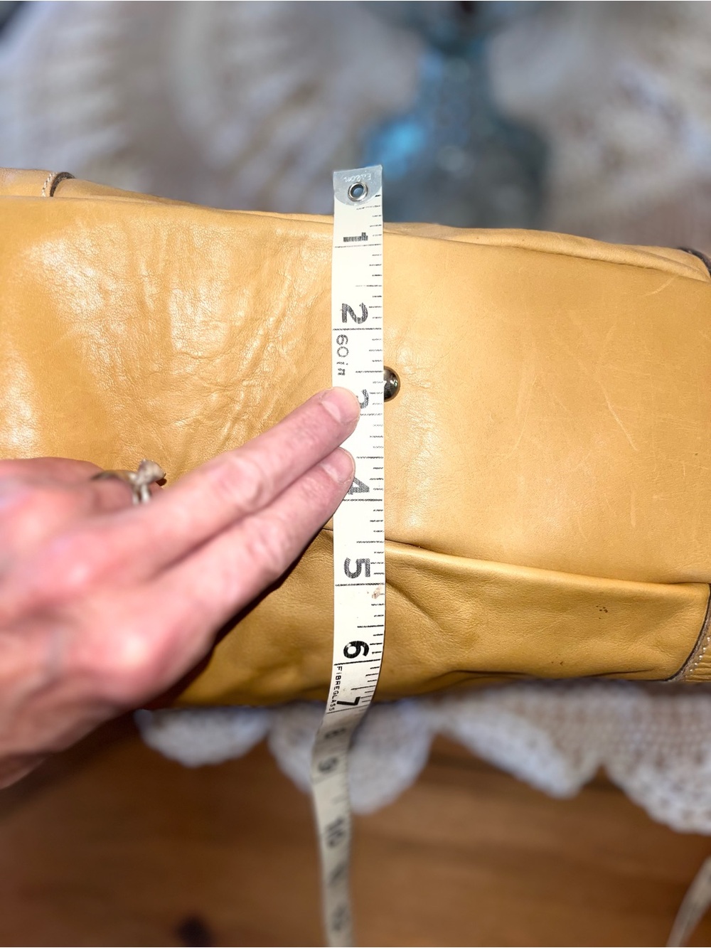 Cavalcanti Rare Large Real Leather Fringe Bag with Original Dust Bag - Picture 12 of 14
